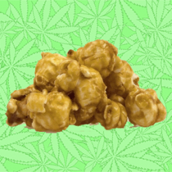 Cannabis Caramel Popcorn